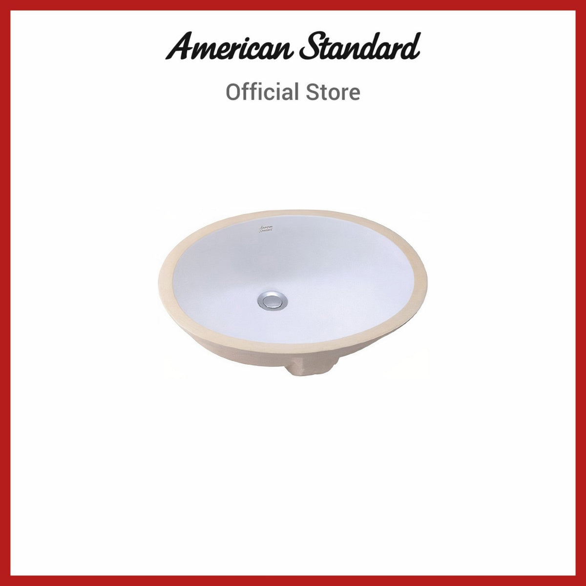 American Standard Ovalyn-Under Counter Wash Basin (470LM-WT-0) – Lucki