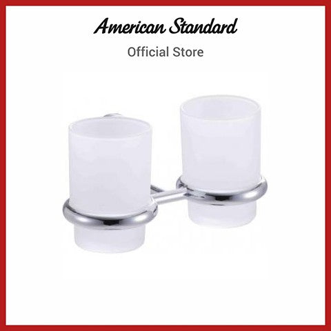 American Standard Concept Round-Double Glass Holder (K-2801-45-N)