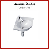 American Standard New Codie-C Corner Wall Hung Lavatory Basin Round Front Shape (0940-WT-O)