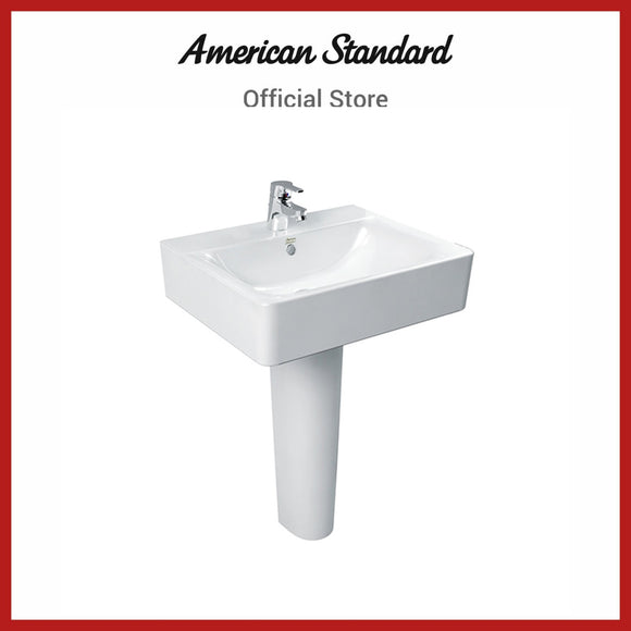 အမေရိကန် Standard Concept Cube Wall Hung Wash Basin (0550/0742-WT-0)