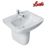 American Standard New Codie-S Square Wall Hung Basin (0948/0741-WT-0)