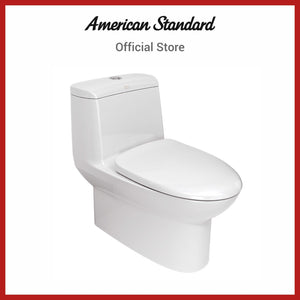 American Standard Milano- S&amp;C ထိုင်ခုံပါသော One Piece Toilet (2041SC-WT-0)