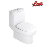 American Standard Milano- S&amp;C ထိုင်ခုံပါသော အိမ်သာ (2327SC-WT-0)