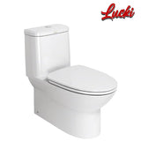 သက်တောင့်သက်သာ ထိုင်ခုံများအတွက် American Standard Neo Modern One Piece Toilet Soft-closed seat cover (2531SC-WT-0)