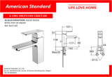 American Standard Acacia Evolution Basin Mixer (A-1301-100)