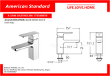 American Standard Acacia Evolution Basin Mono (A-1306-10)