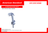 American Standard Smart Hygienic Spray (A-4700CH)