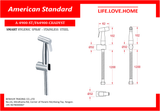 American Standard Smart Hygienic Spray (A-4900-CH)