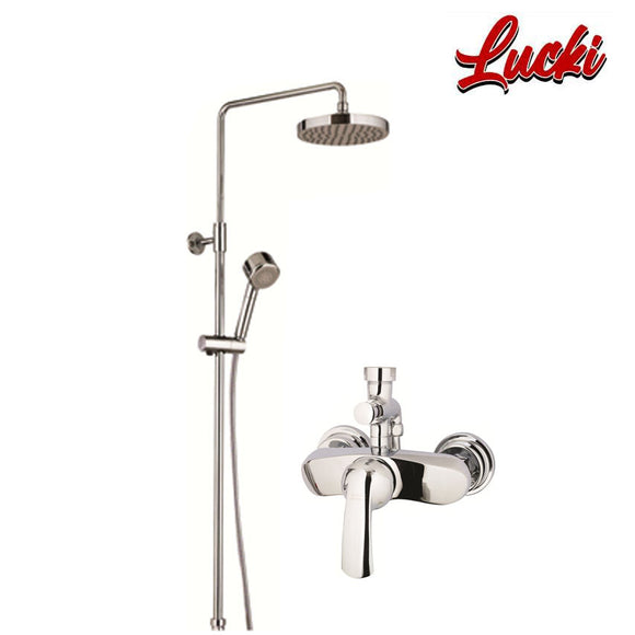 American Standard Moonshadow D200-Rain Shower Tonic-Shower Mixer (A-6110-978-904 & A-2191-310B)