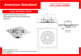 American Standard Floor Drain 4" (A-8203-N)