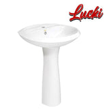 အမေရိကန်စံတော်ချိန် Winston Wall Hung Wash Basin (0979/900P-WT-0)