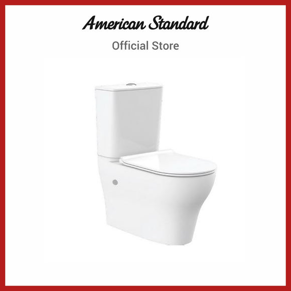 American Standard Cygnet Hygiene Rim နှစ်လုံးတွဲ Toilet Bowl ARMORLID Slow Closeing Seat Cover (CL26255-6DACTCB)