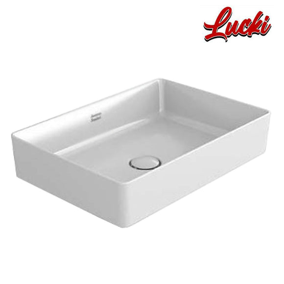 American Standard Acacia SupaSleek Countertop Basin Rectangular Shape (WP-F412-WT)