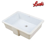 American Standard Thin Touch Square-Under Counter Wash Basin Rectangular Shape (WP-F513 -WT)