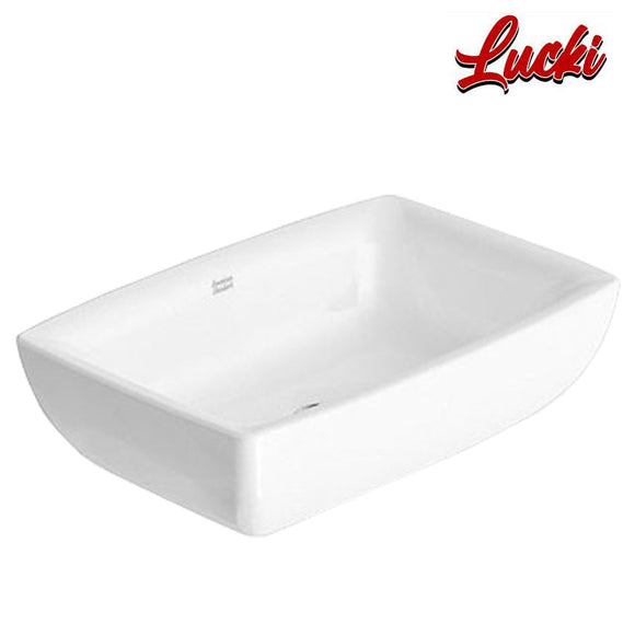 American Standard Milano Countertop Wash Basin စတုဂံပုံသဏ္ဍာန် (WP-F650-WT)