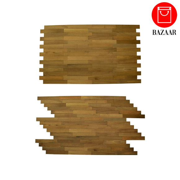 Teak T&G Parquet (18mm x 90mm x 400mm~1200mm)