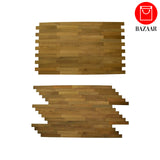 Teak T&G Parquet (18mm x 90mm x 400mm~1200mm)